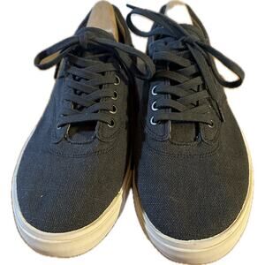 SeaVees Hermosa Plimsoll‎ Men's charcoal gray Sneakers Size 9.5 Casual Lace Up
